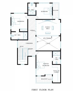 House 1 First Floor Interior Layout
